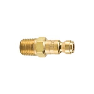 1/4" 10 Series Brass Insert 1/4" NPT Male Thread