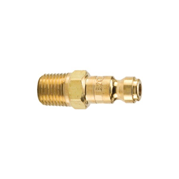 10-Series-Insert-B-Male.jpg 1/4" 10 Series Brass Insert 1/4" NPT Male Thread