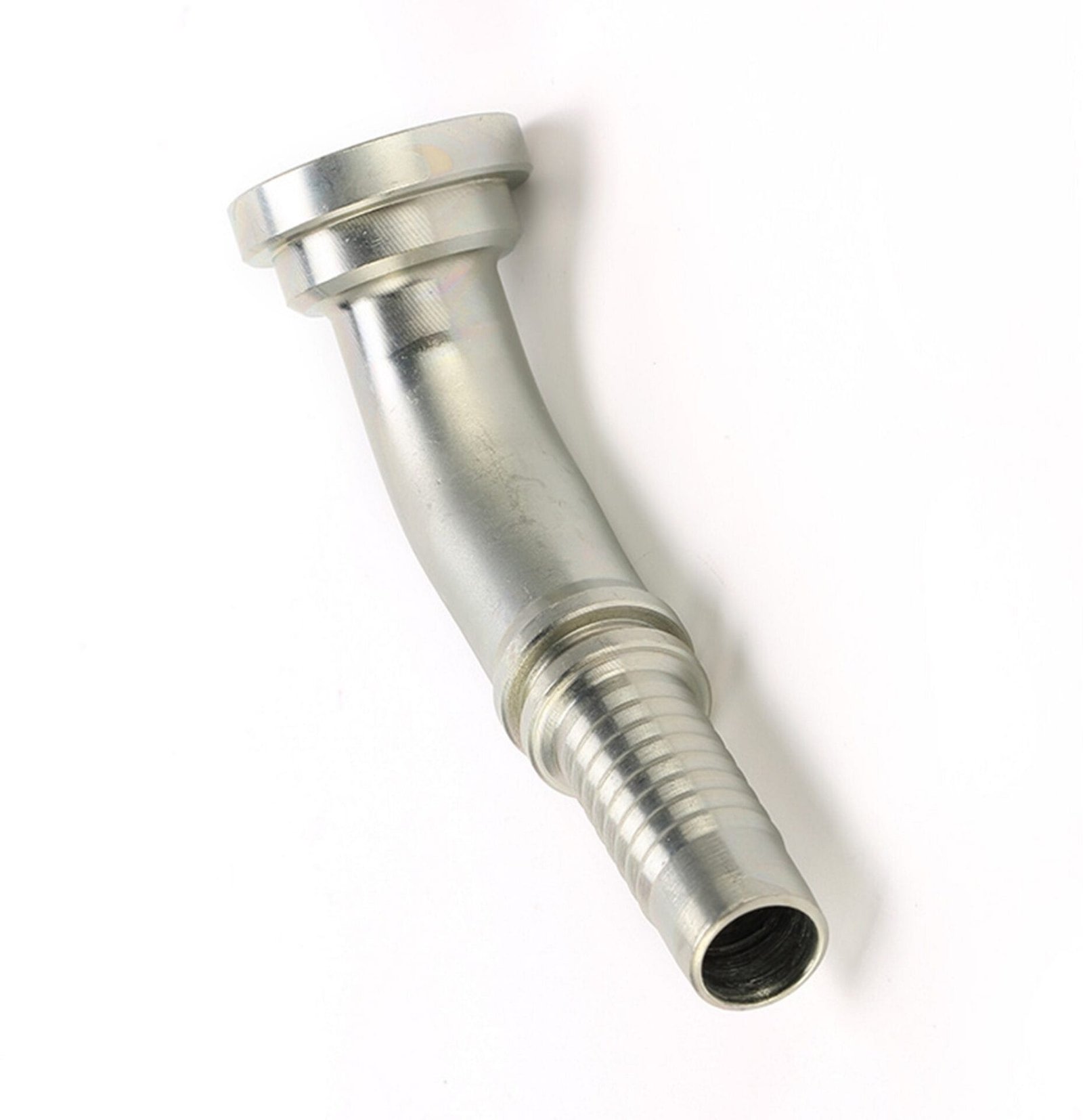 SAE 1/2" 6000PSI 45° Elbow Flange X 1/2" Hose End