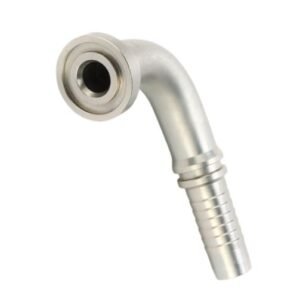 SAE 1 1/2" 6000PSI 90° Elbow Flange X 1 1/2" Hose End