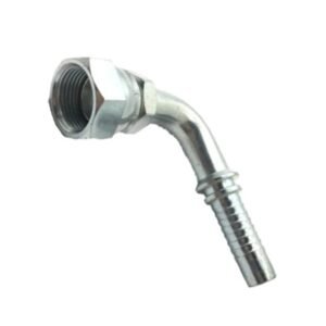 Komatsu Metric M14X1.5 Female 90° Elbow X 1/4" Hose End