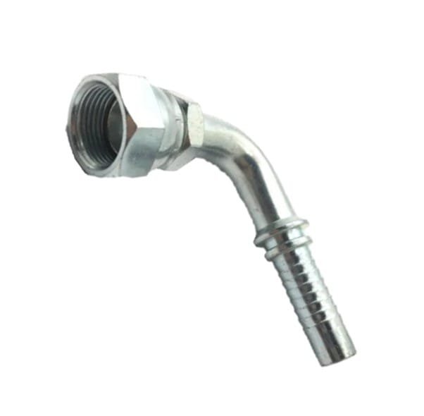 Komatsu Metric M14X1.5 Female 90° Elbow X 1/4" Hose End