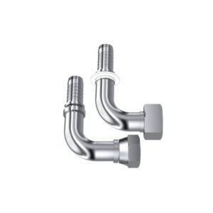 316SST Metric 30S Female Swivel 90° x 1" Hose End
