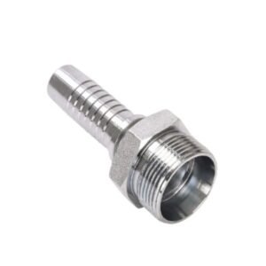 Metric Heavy 06S Male X 1/4" Hose End