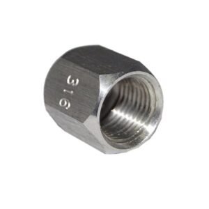 316SS JIC 3/8" Female Flare Nut