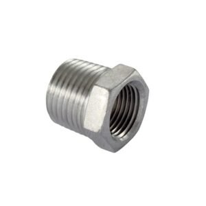 316SS NPT Reducer 1" Male to 3/4" Female