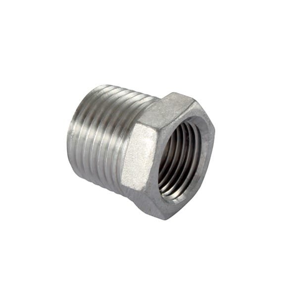 AC-1012SS.jpg 316SS NPT Reducer 1/4" Male to 1/8" Female