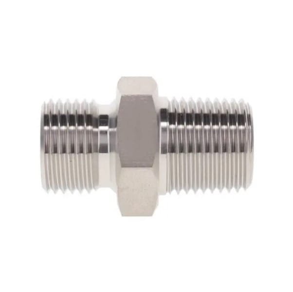 AC-2028SS.jpg 316SS 1/4" BSP Male to 1/4" BSP Tapered Male
