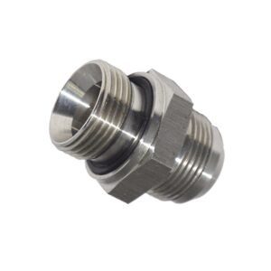 316SS 1/4" BSP ED Male to 1/4" JIC Male