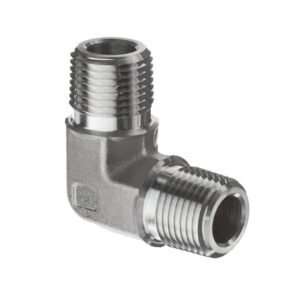 NPT M 3/8" x NPT M 3/8" 90deg Elbow