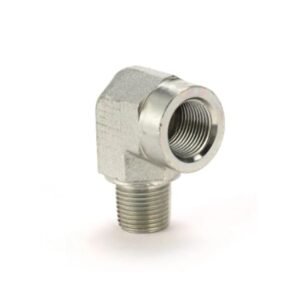 NPT M 3/8" x NPT F 3/8" 90deg Elbow
