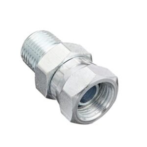 NPT M 3/8" x NPT F Swivel 1/2" Straight