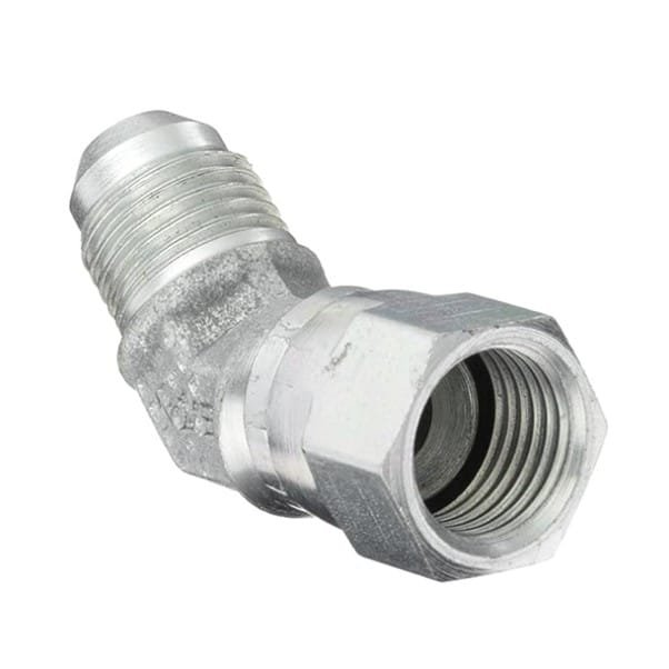AS-3033E4.jpg JIC M 1/4" x JIC F Swivel 1/4" 45° Elbow