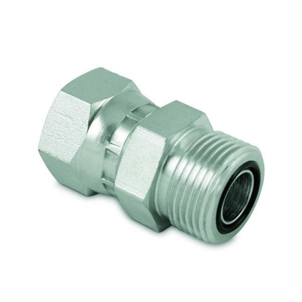 ORFS 1/2" M x ORFS 3/4" F Swivel Straight