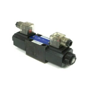 NG6 AC Dbl Solenoid Valve, Spring Centered, A and B Open to T - P Blocked in Center