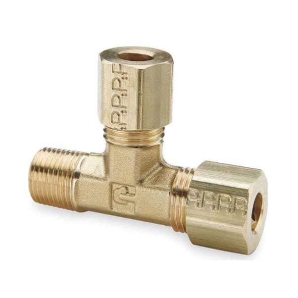 LB-171C-1.jpg 1/8" NPT M x Compression1/8" x 1/8" Run Tee