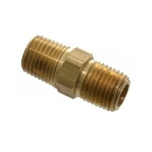 1/8" NPT M x 1/8" NPT M Hex Nipple