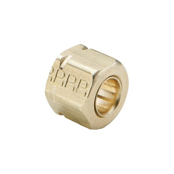 LB-61CA-1.jpg 3/8" Brass Nut and Olive Assembly