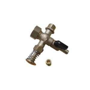 1/2" BSP Level Gauge Push Button with Drain Cock Valve