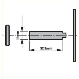 Motor Frame Mounting for DC Kit x1
