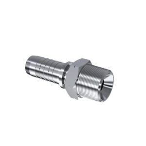 316SST NPT 1/2" Male X 1/2" Hose End
