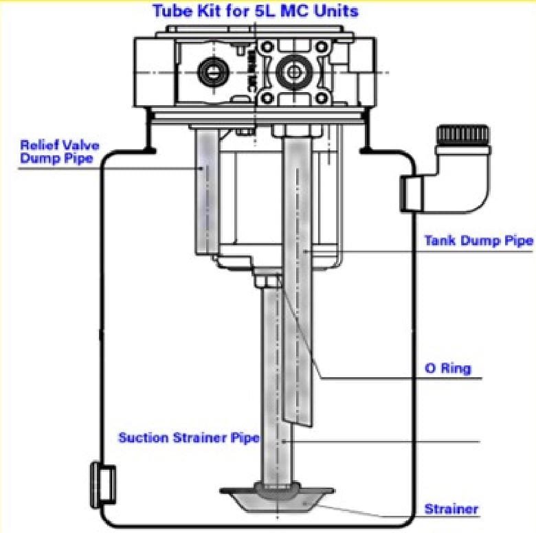 Pipe Kit for 5L Tank