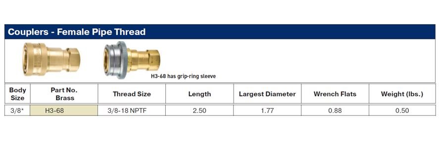 Steam 60 Series Brass Body 3/8" NPT Female Thread - Image 2