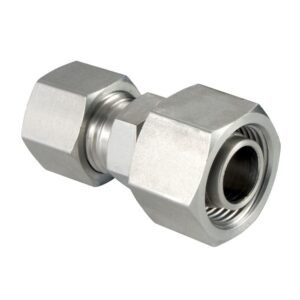 316SS 12L Metric Fem Swivel to 06L Metric Male