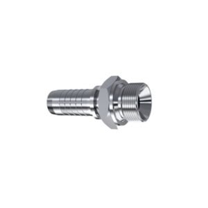 316SST BSP 1/8" Male X 1/4" Hose End