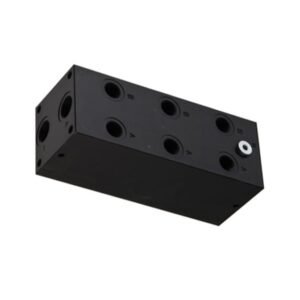 NG10 3-Station Parallel Manifold, A-B on Side G08, P-T on both Ends G12