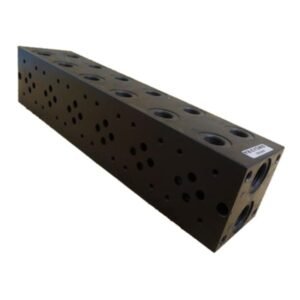 NG6 6-Station Parallel Manifold, A-B on Side G06, P-T on Ends G08